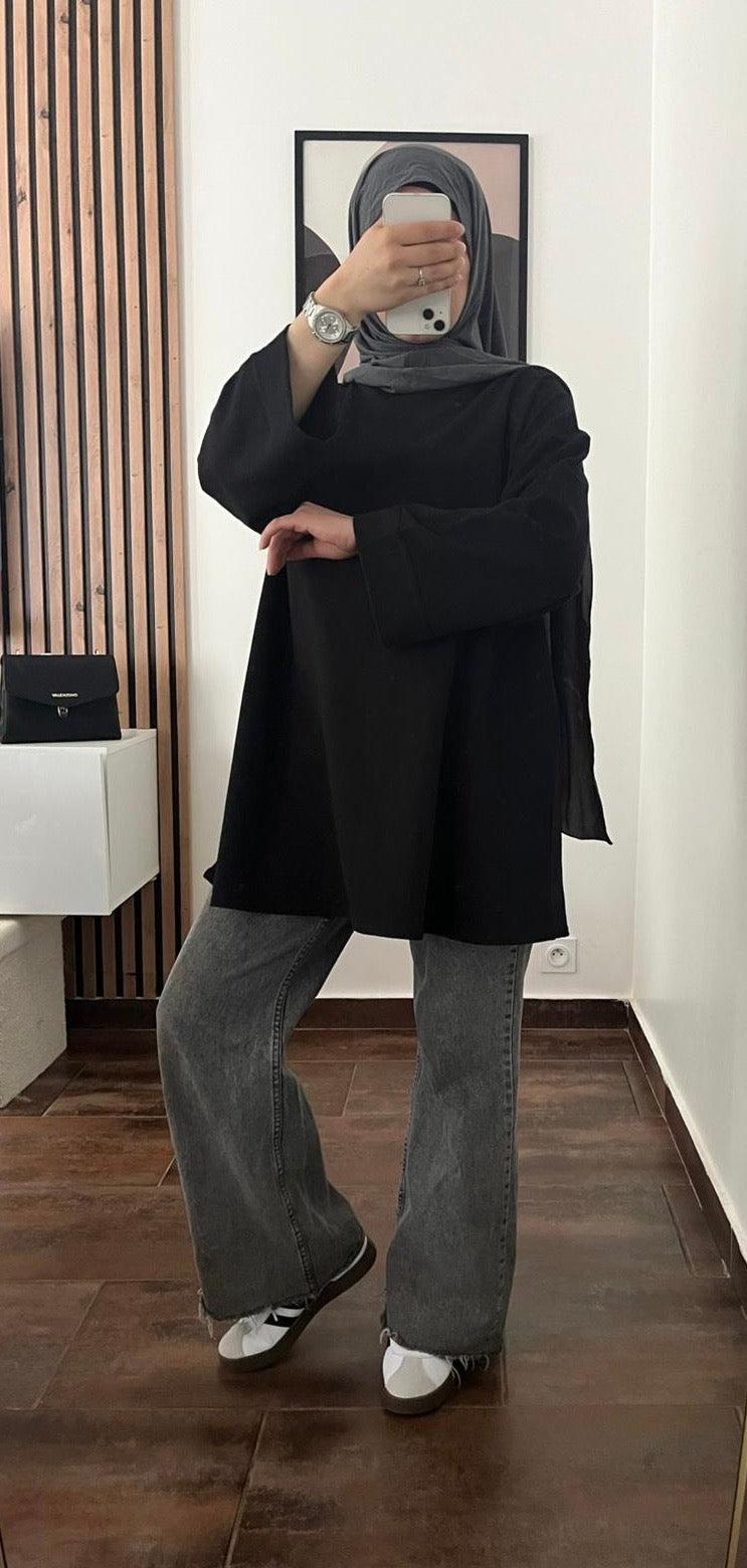 T-shirt Oversize LIA – Noir