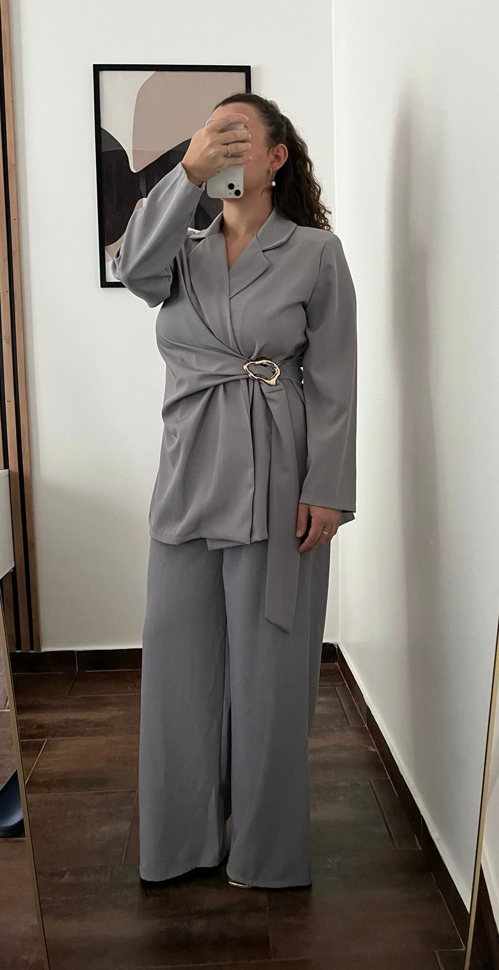 Ensemble KAÏNA Gris perle