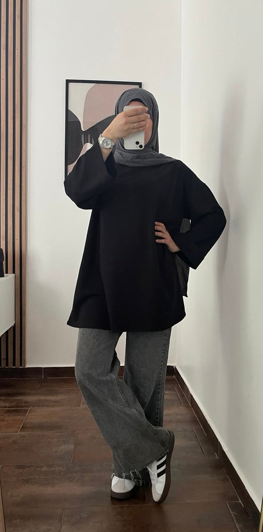 T-shirt Oversize LIA – Noir