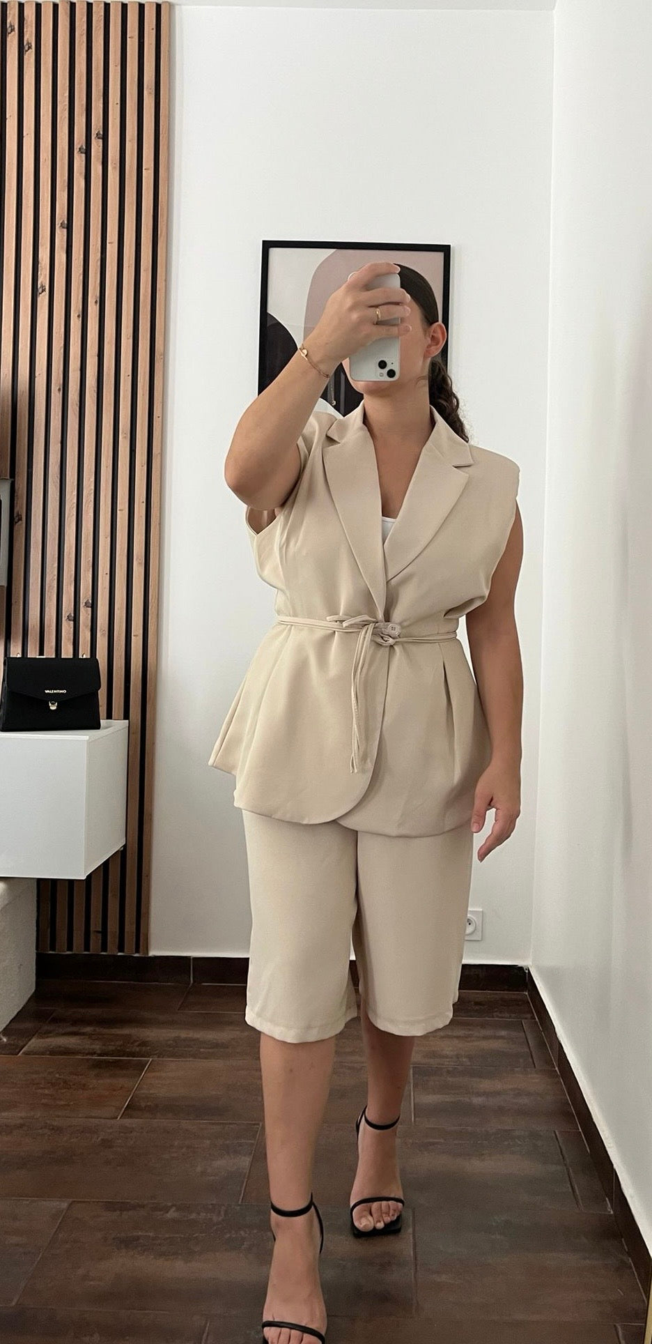 Ensemble Tailleur CLARA - Beige