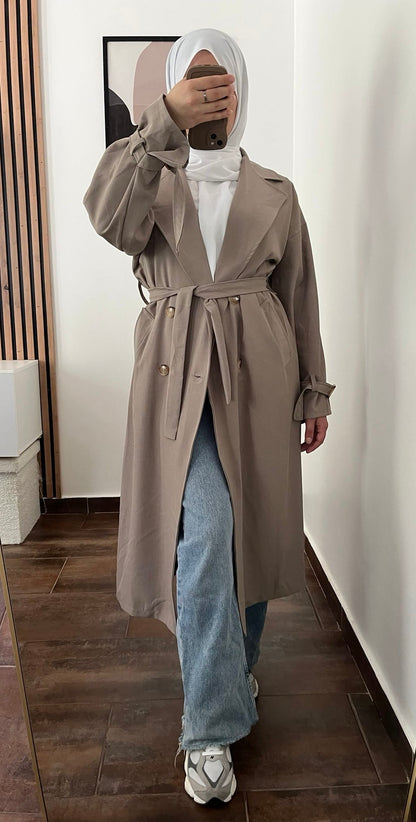 Trench JESSY Taupe