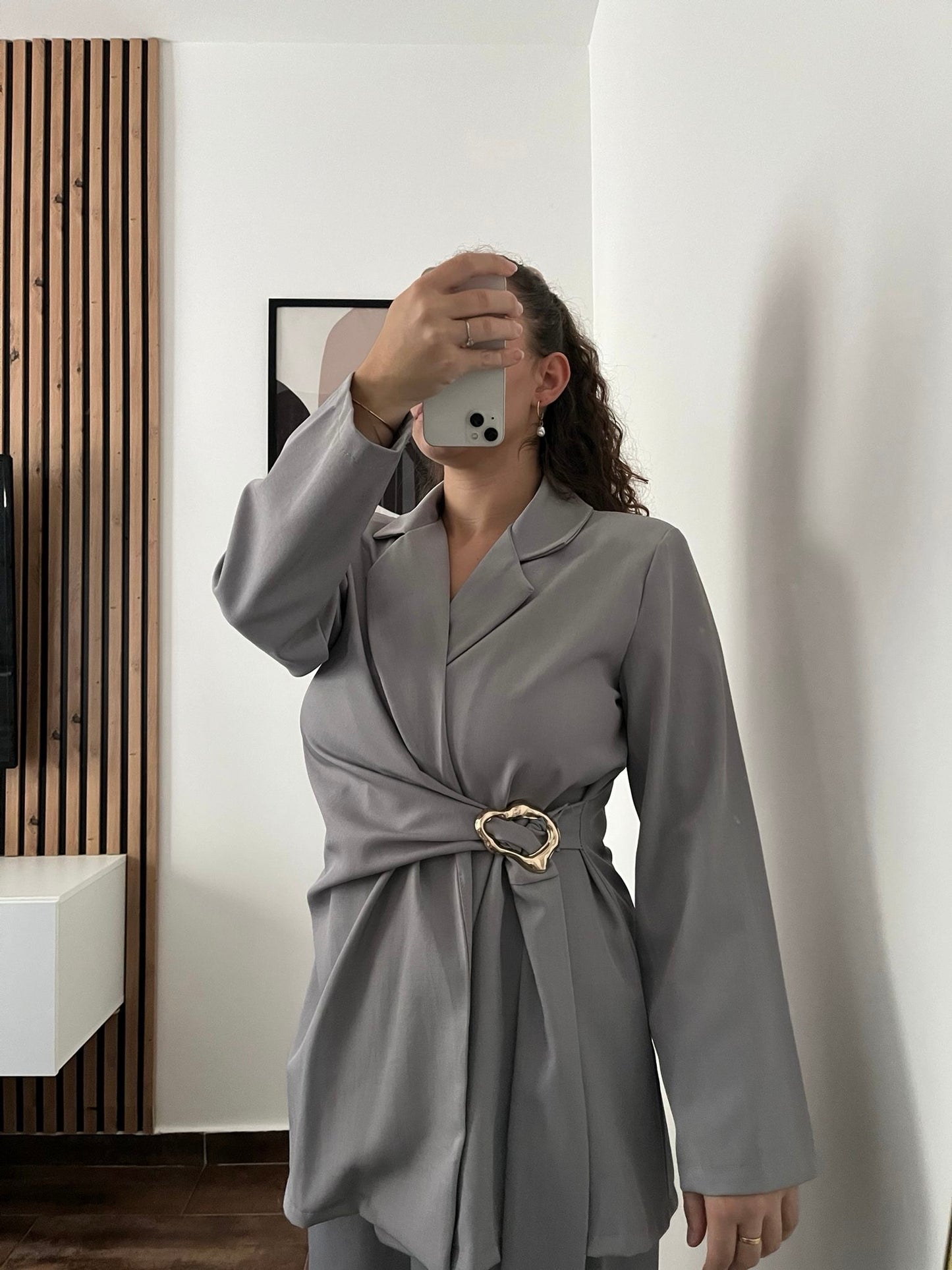 Ensemble KAÏNA Gris perle