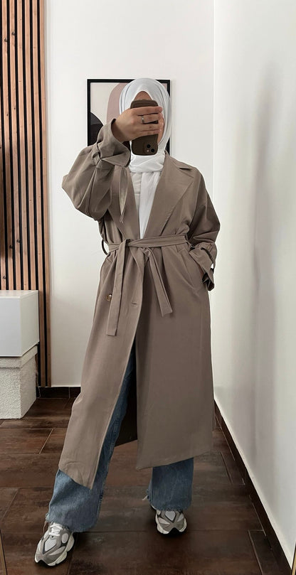 Trench JESSY Taupe