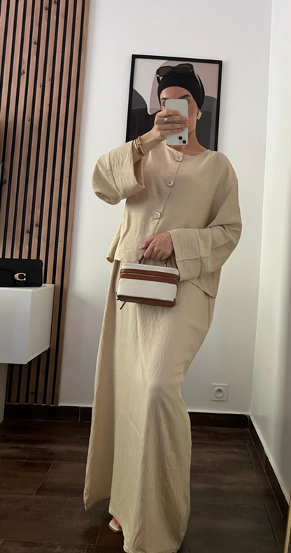 Ensemble JASMINE – Beige Épuré