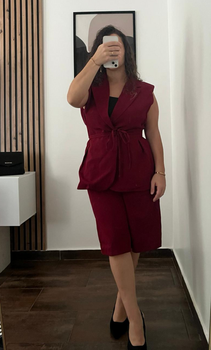 Ensemble Tailleur CLARA - Bordeaux