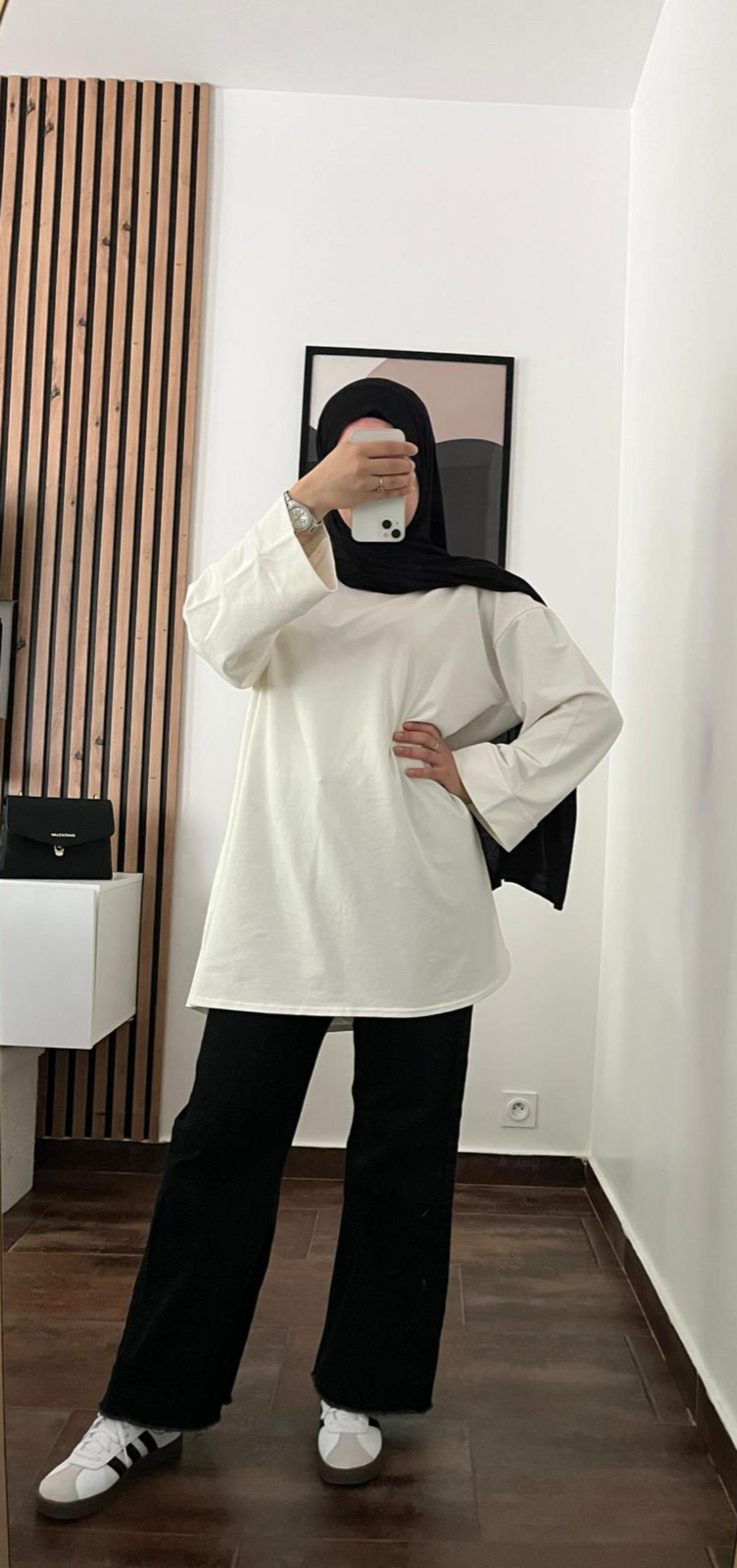 T-shirt Oversize LIA – Crème